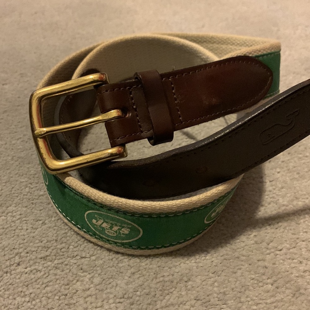 Vineyard Vines Jets Belt